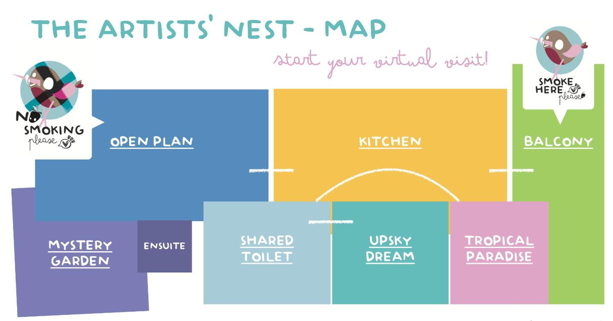 לינה וארוחת בוקר מרססקלה Artists' Nest מראה חיצוני תמונה